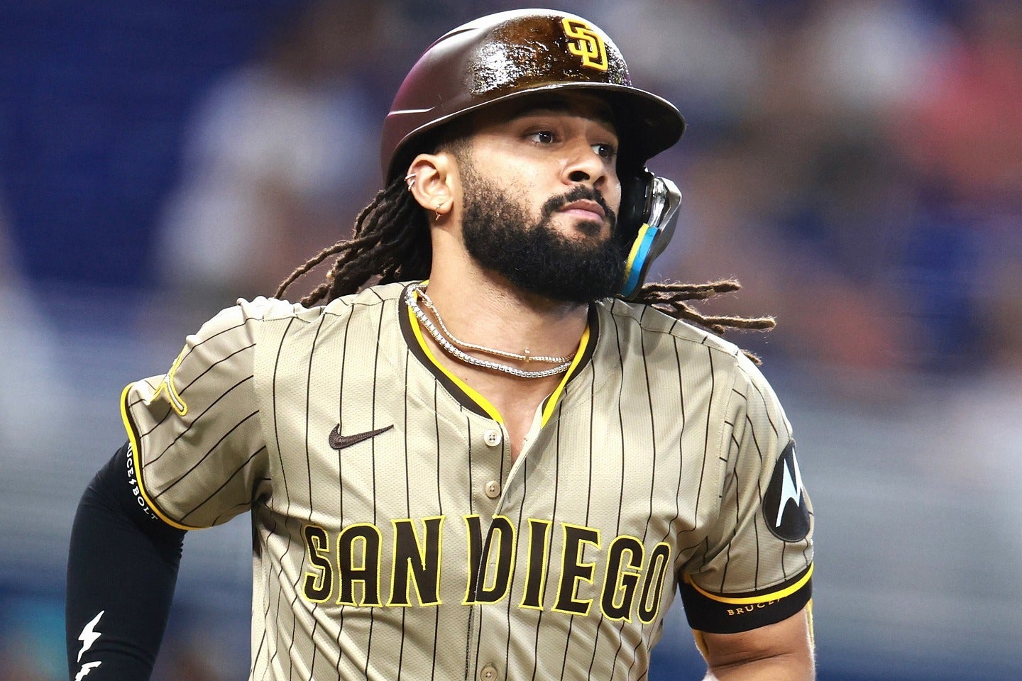 チーム状況の悪化によりトレードの可能性があるというタティースJr.。(C)Getty Images