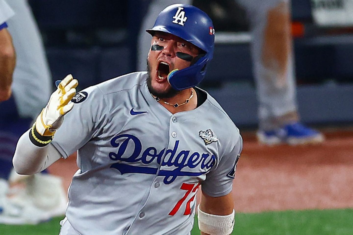 ドジャースとの再契約を強く望んでいるロハス。(C)Getty Images