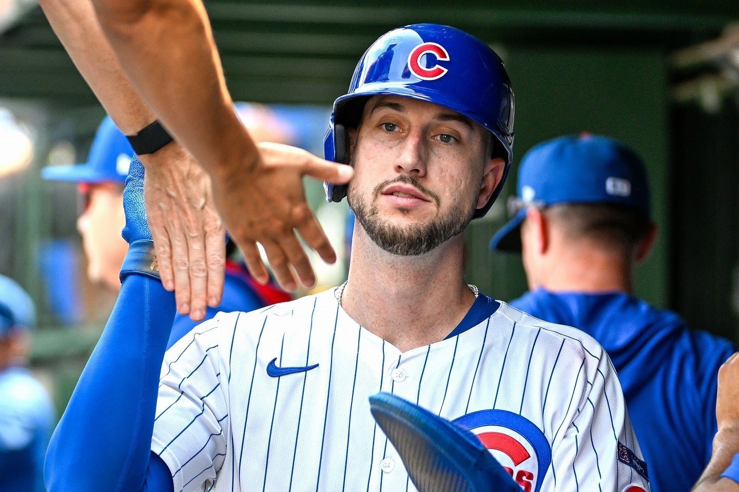 ドジャース入団の可能性が高いと予想されるカブスのタッカー。(C)Getty Images