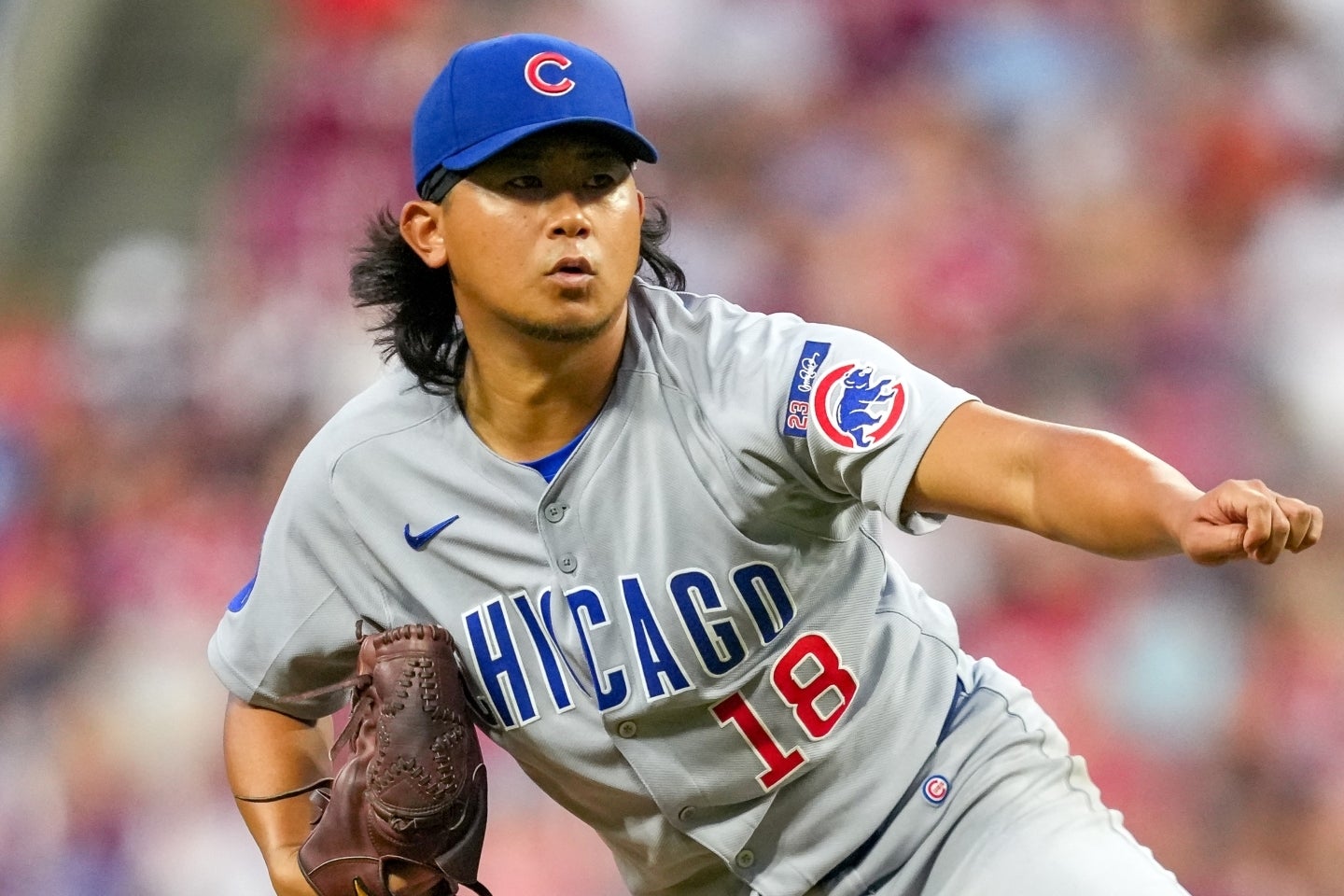 カブスからFAとなった今永昇太。(C)Getty Images