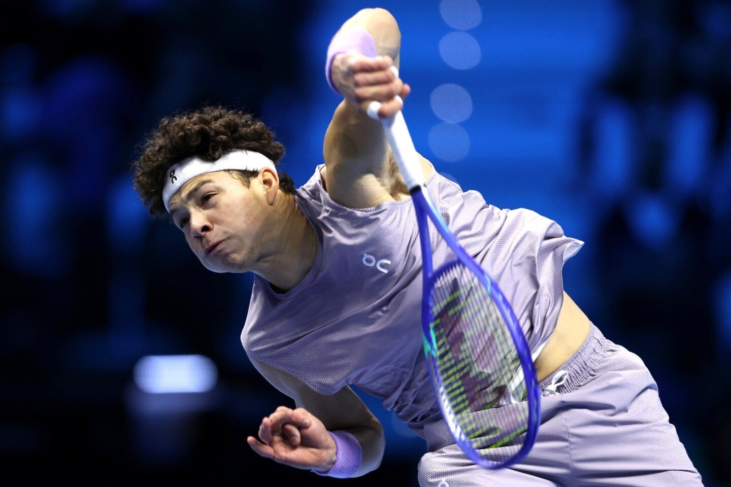 飛躍の１年となったシェルトン。全米OPでの負傷後は思うような結果を残せなかったが、マスターズ初Vと世界５位マークで存在感を示し、ファイナルズ初出場も果たした。（C）Getty Images