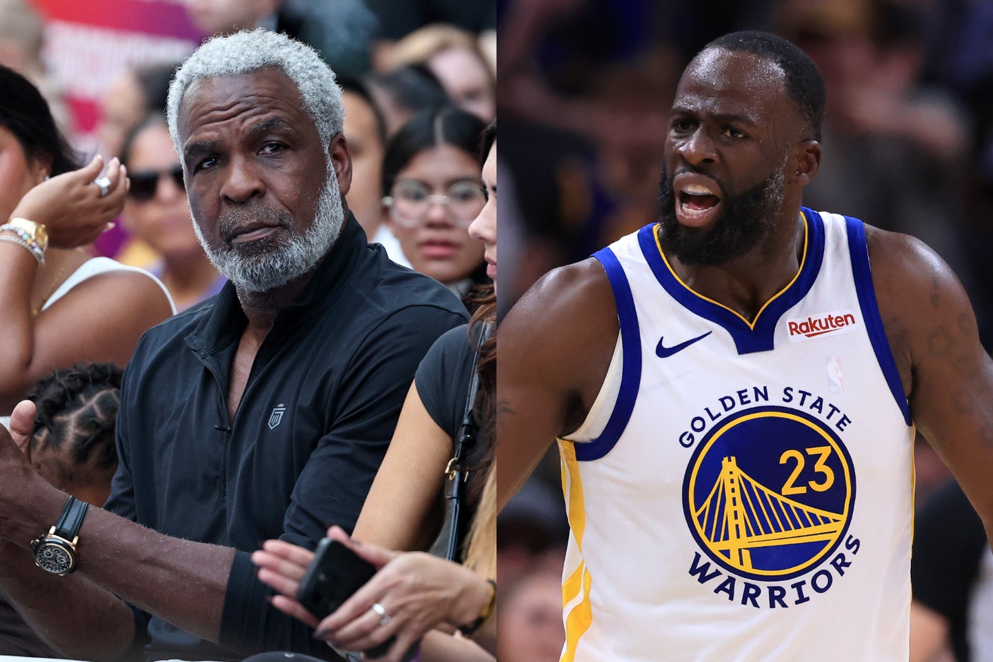 オークリー(左)は、グリーン(右)を評価しつつも「90年代では通用しなかった」と断言した。(C)Getty Images