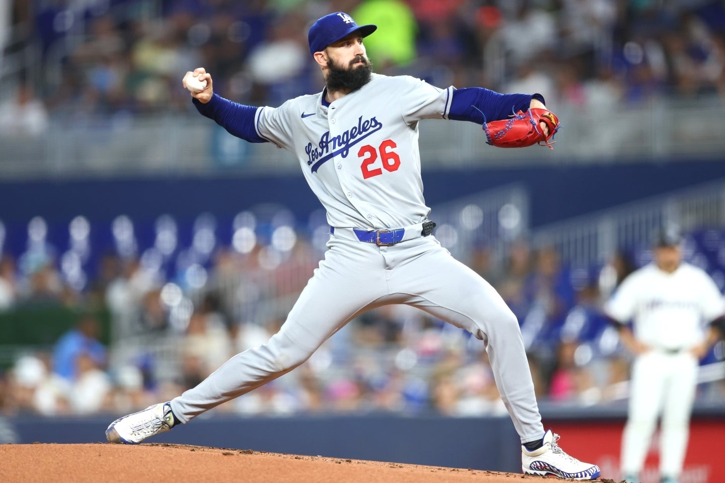 ドジャースを退団したゴンソリン。(C)Getty Images