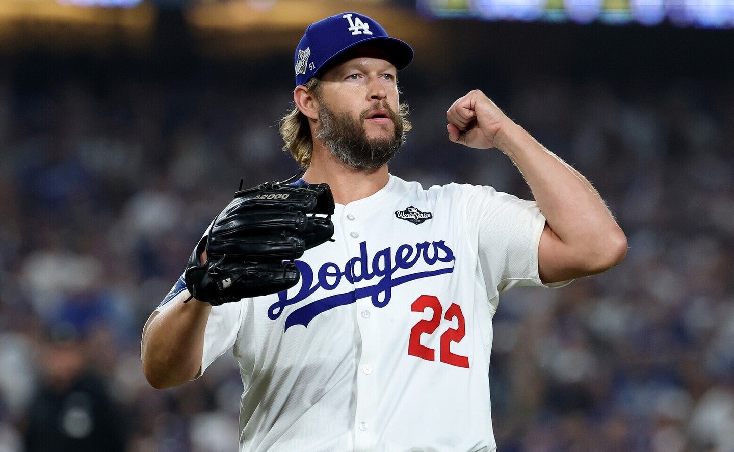 ドジャースのカーショウは日本人コンビの活躍を改めて振り返った。(C)Getty Images