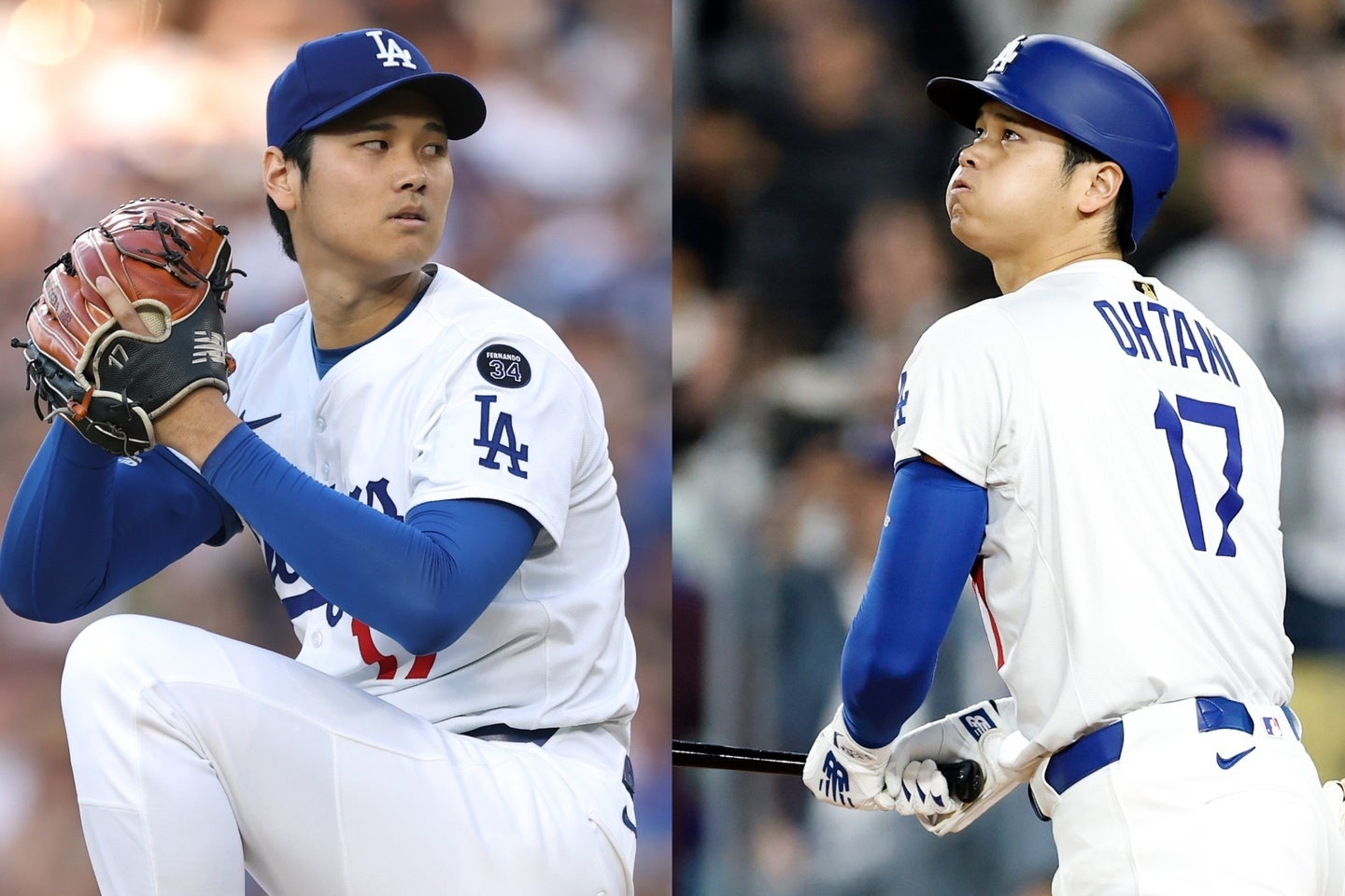 大谷が３年連続４度目のリーグMVPを受賞した。(C)Getty Images