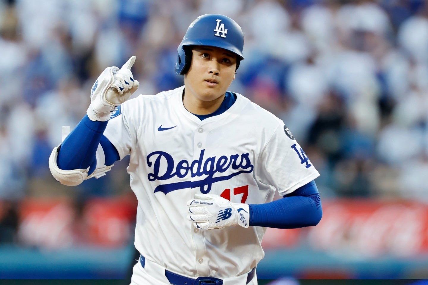 大谷はメジャー歴代単独２位となる４度目のMVPを受賞した。(C)Getty Images