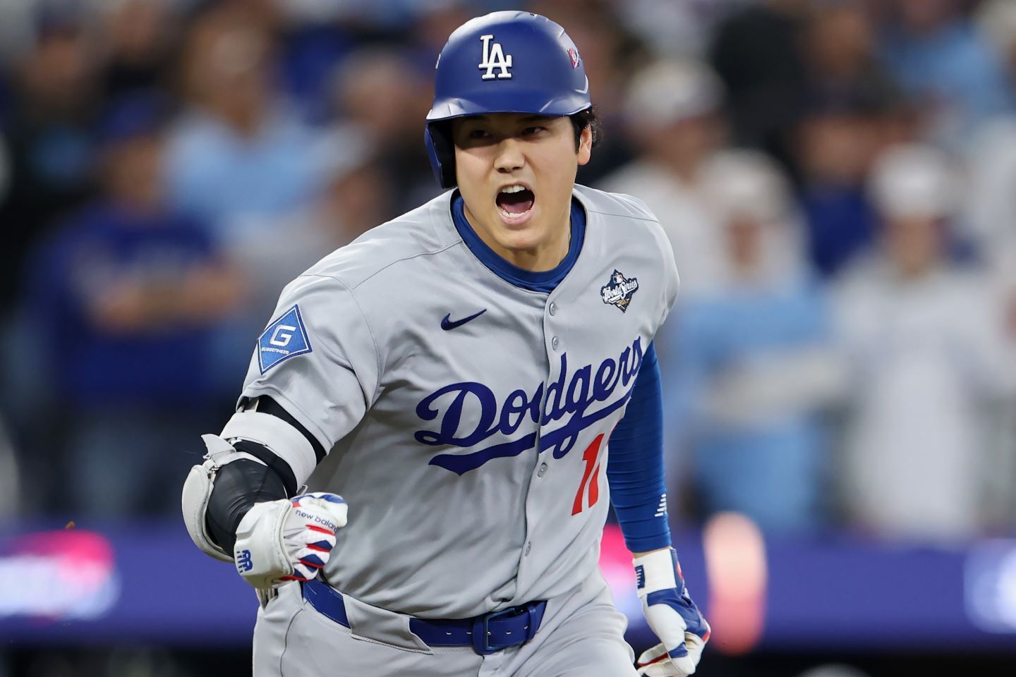 ３年連続、通算４度目のMVPに輝いた大谷。(C)Getty Images