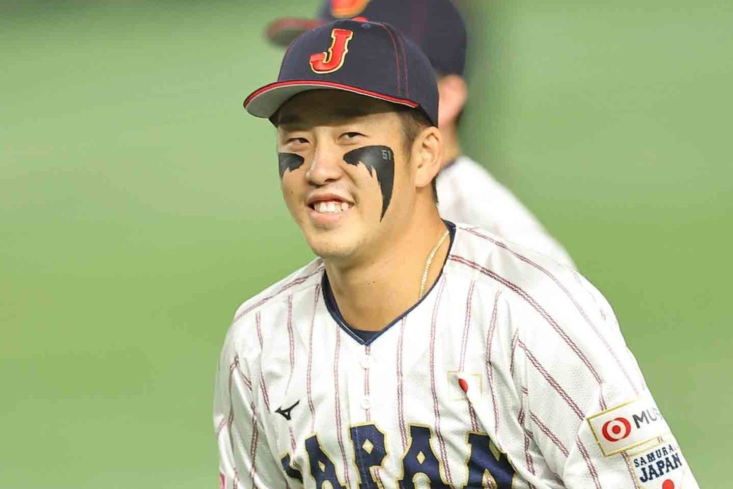 昨年のプレミア12で大活躍を見せた小園。WBCメンバー入りへ意気込んだ。写真：梅月智史（THE DIGEST写真部）