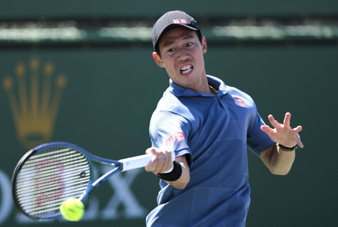 度重なるケガにより今秋のアジアシリーズを欠場していた錦織圭が、17日に開幕する「横浜慶應チャレンジャー」に向けて練習している姿が公開された。(C)Getty Images