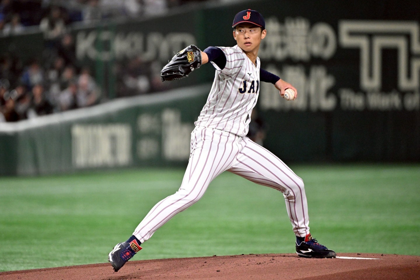 先発の曽谷は３回を無安打無失点に抑えた。(C)Getty Images