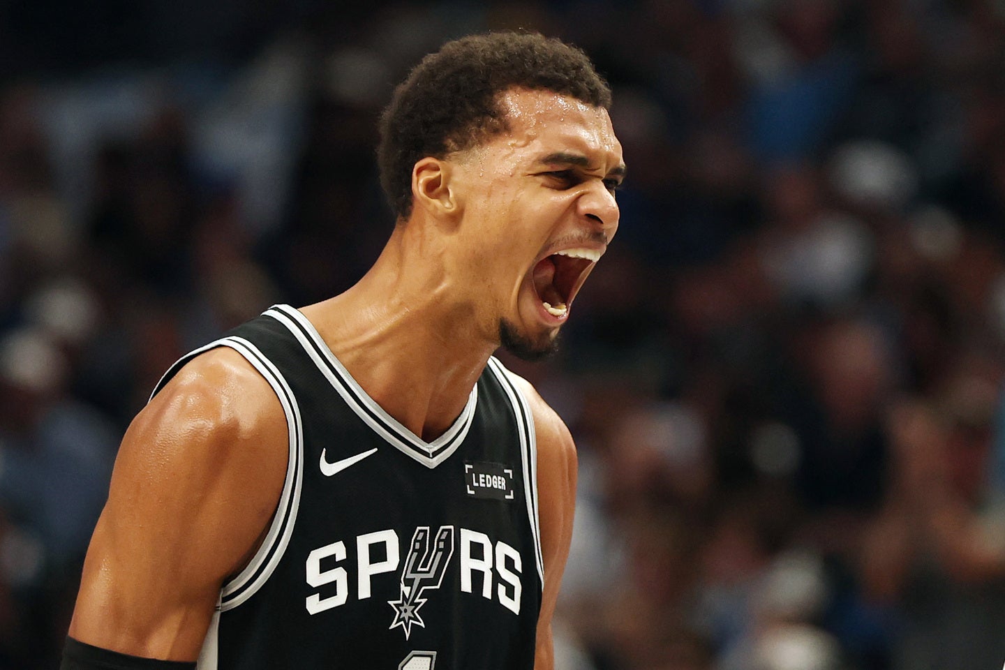 ウェンバンヤマは３年目の今季、MVPレベルの好パフォーマンスを披露している。(C)Getty Images