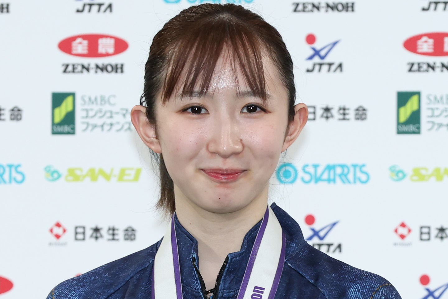 卓球女子の早田ひな。プライベートで訪れた旅行先でスリ被害に遭ったことを明かした。(C)Getty Images