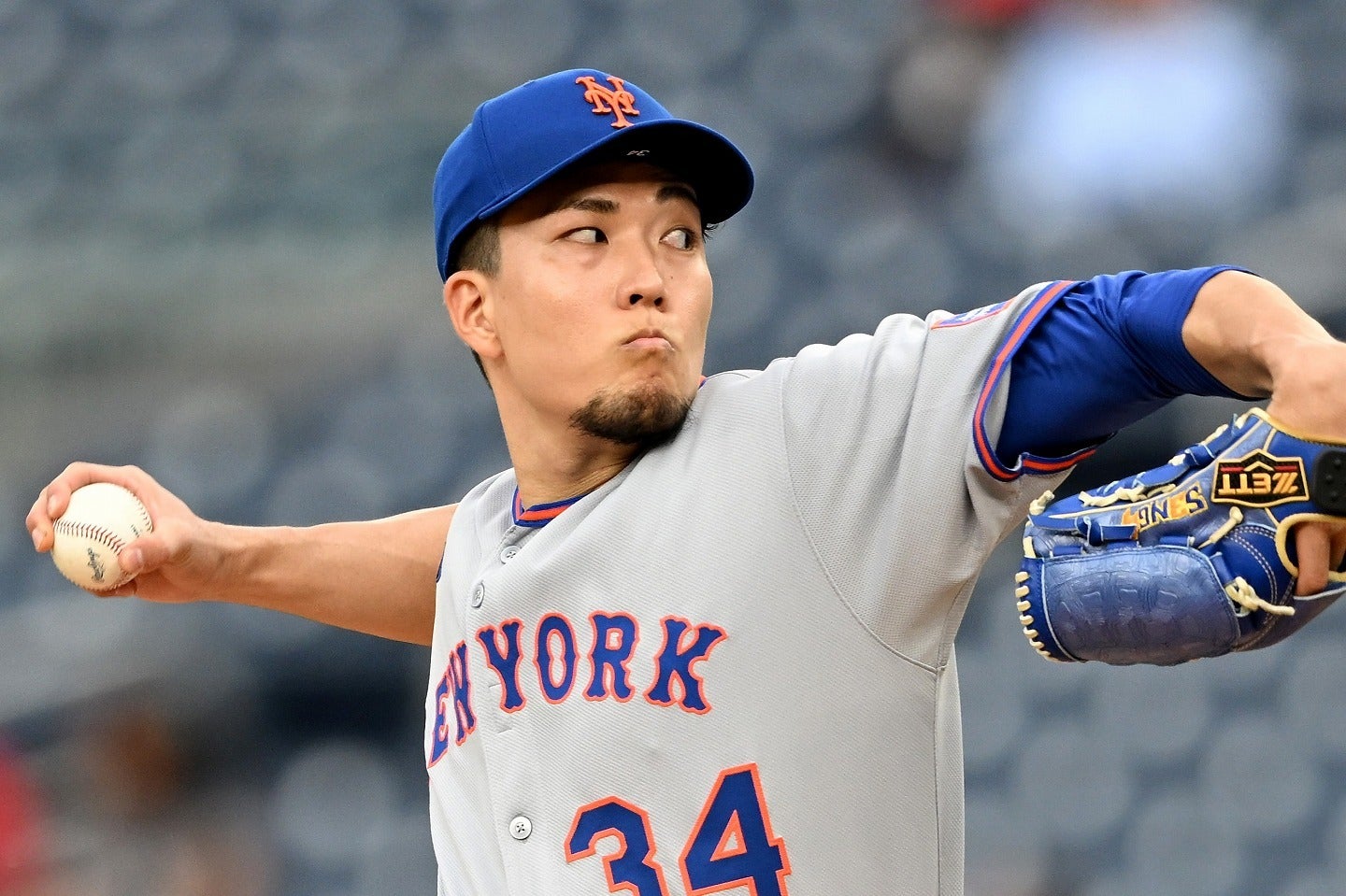 トレード放出の可能性が高まっている千賀。(C)Getty Images