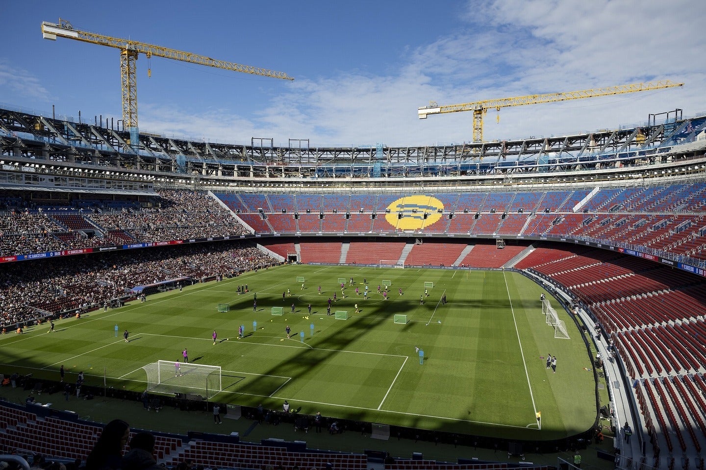 ようやく使用許可が下りたカンプ・ノウ。(C)Getty Images