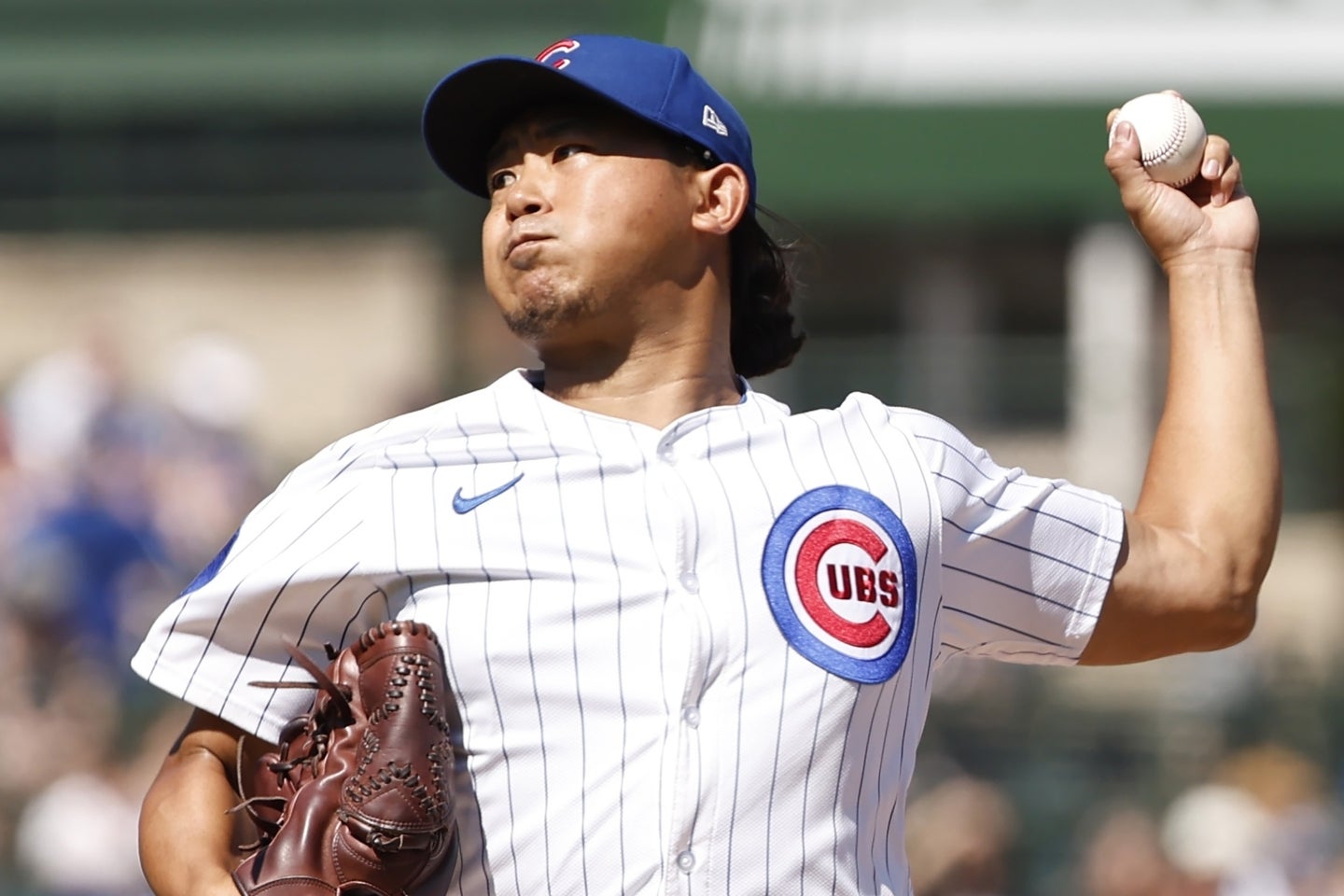 QOを受け入れた今永は、26年シーズンもカブスでプレーする。(C)Getty Images