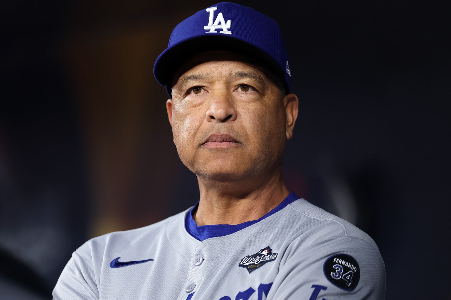 日本を訪れたドジャースのロバーツ監督。（C）Getty Images