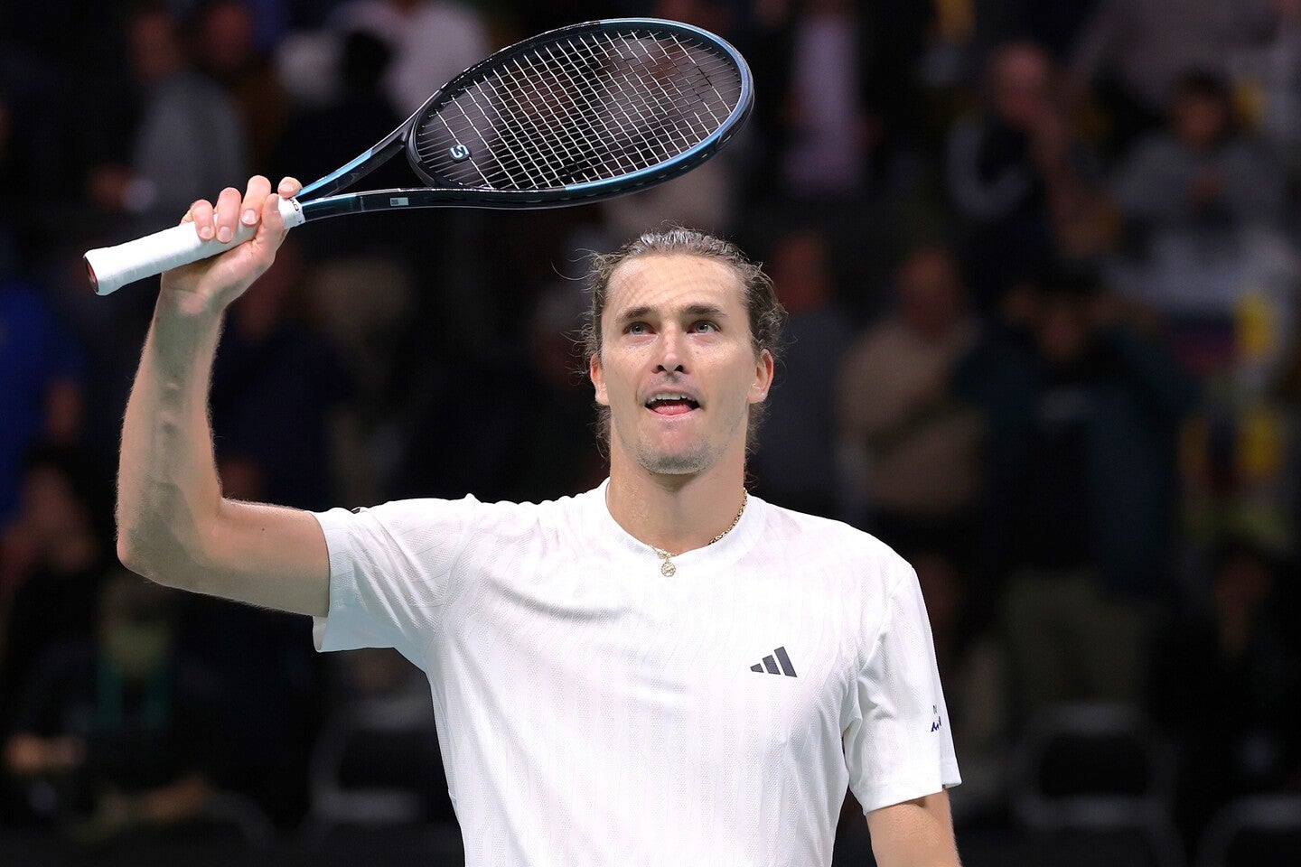 幼少の頃から１型糖尿病を患っているズベレフが、同じ境遇にある子どもたちを支援するために自身で設立した財団を通じてチャリティイベントを開催した。(C)Getty Images