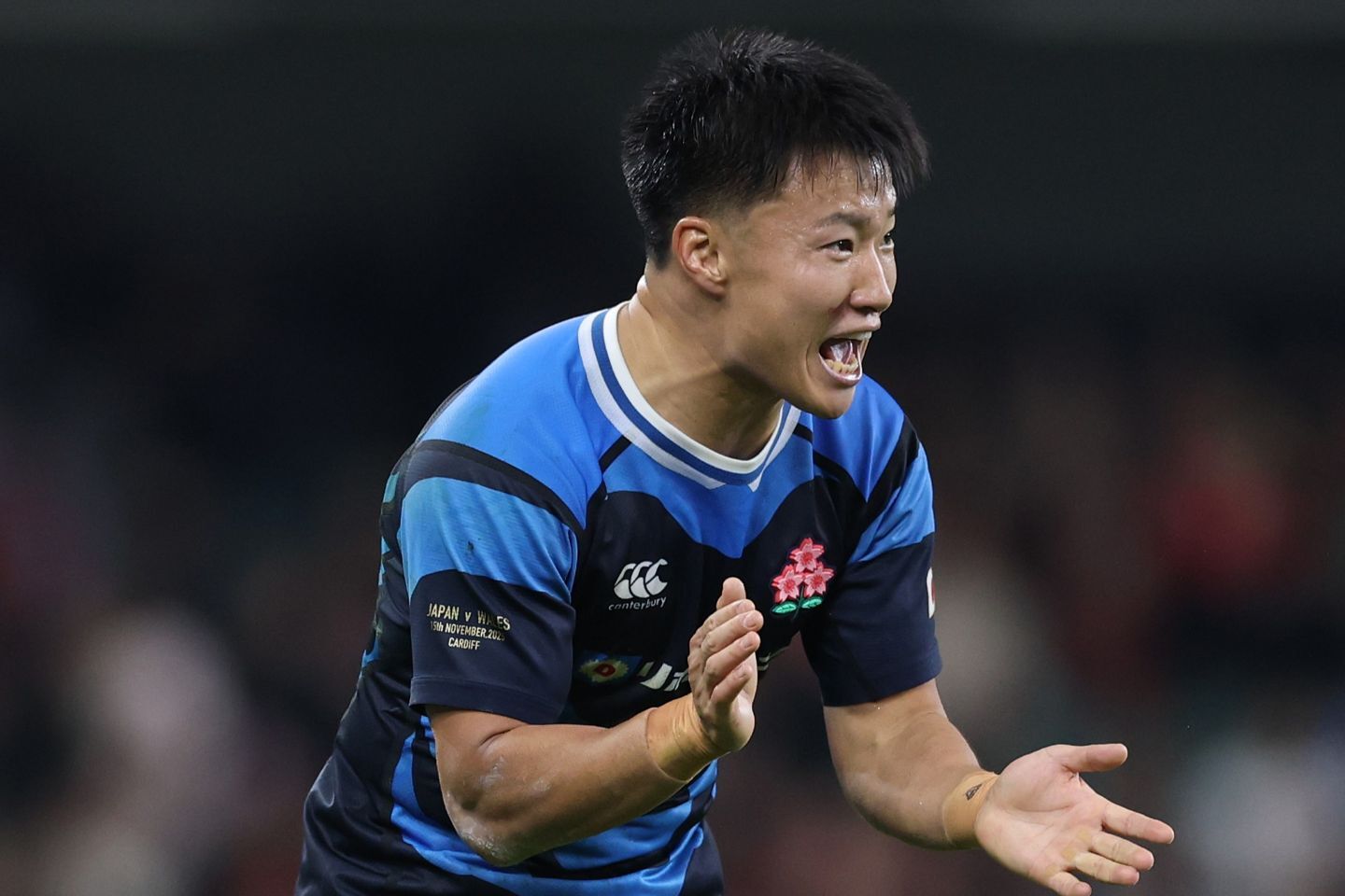 スクラムハーフとして日本代表を支える齋藤。(C) Getty Images