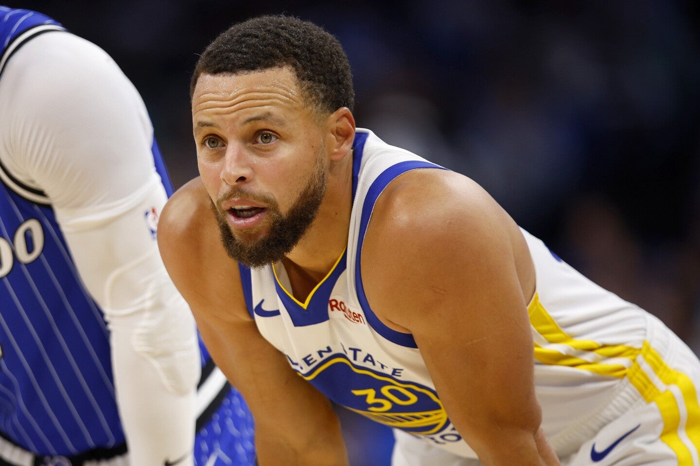 アンダーアーマーと決別することになったカリー。今後は自身の『Curry Brand』を独立させ、新たなブランドとの契約も予想される。(C)Getty Images