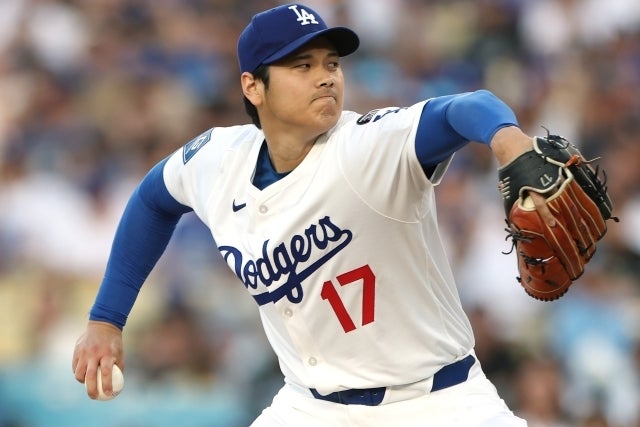 今年６月にMLBマウンドに復帰した大谷。その後は徐々にイニング数を伸ばし、８月には25年の初勝利を飾った。(C)Getty Images