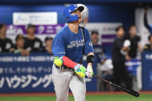 25年シーズンに自身初の100安打超えを果たした清宮。写真：鈴木颯太朗