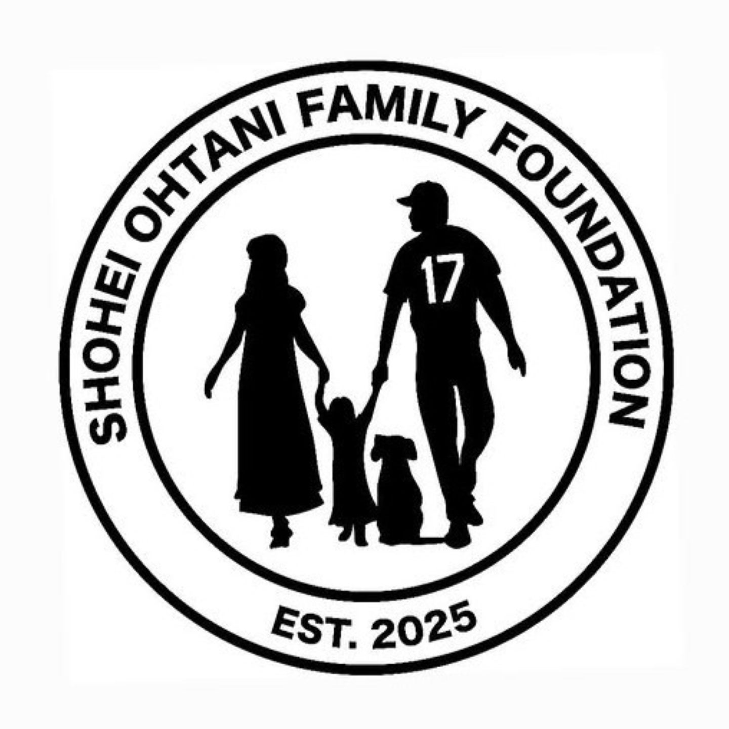「大谷翔平ファミリー財団」のロゴ。画像：本人SNSのスクリーンショット（＠shoheiohtani）