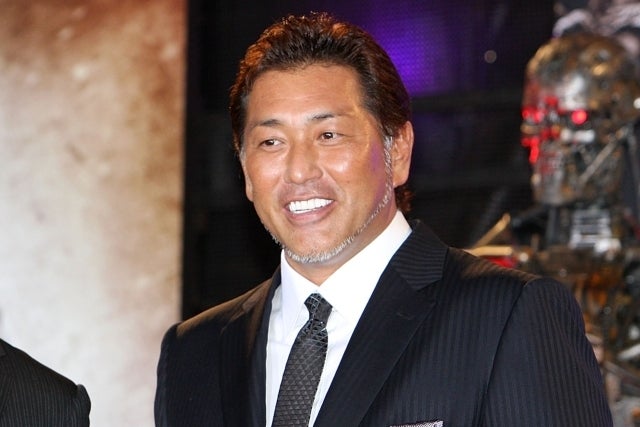 巨人のイベントに参加した清原氏。(C)Getty Images