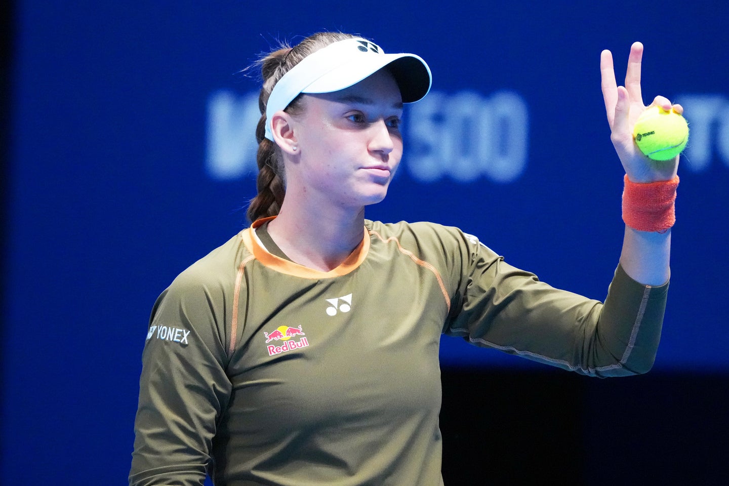 ルバキナでも試合中に怒りを覚えることはあるが、一線を越えないように自分を抑え込む。「特にネガティブな感情は表に出さないようにしている」と言う。(C)Getty Images