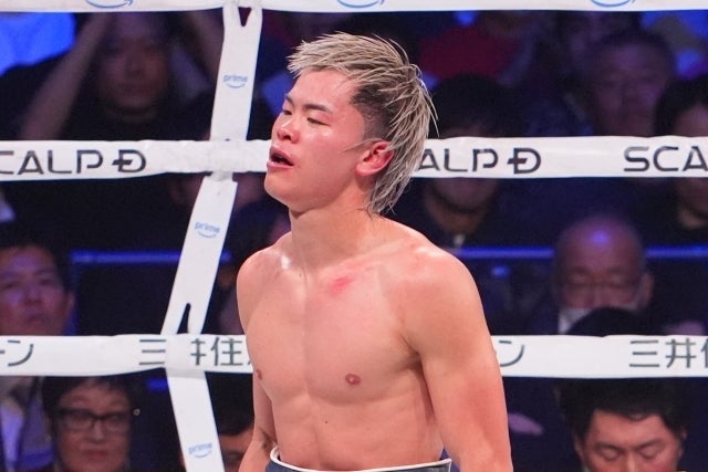 井上に敗れた那須川。亀田はラスベガスだったら勝っていたと主張する。(C)THE DIGEST