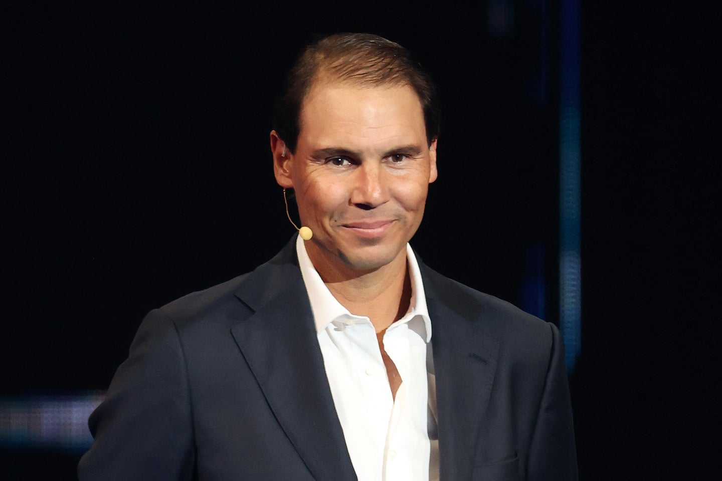 自身の引退理由について「タンクが空だった」と語ったナダル。現代テニスのデータ偏重にも言及し、「自分は直感を信じたい」と主張した。(C)Getty Images