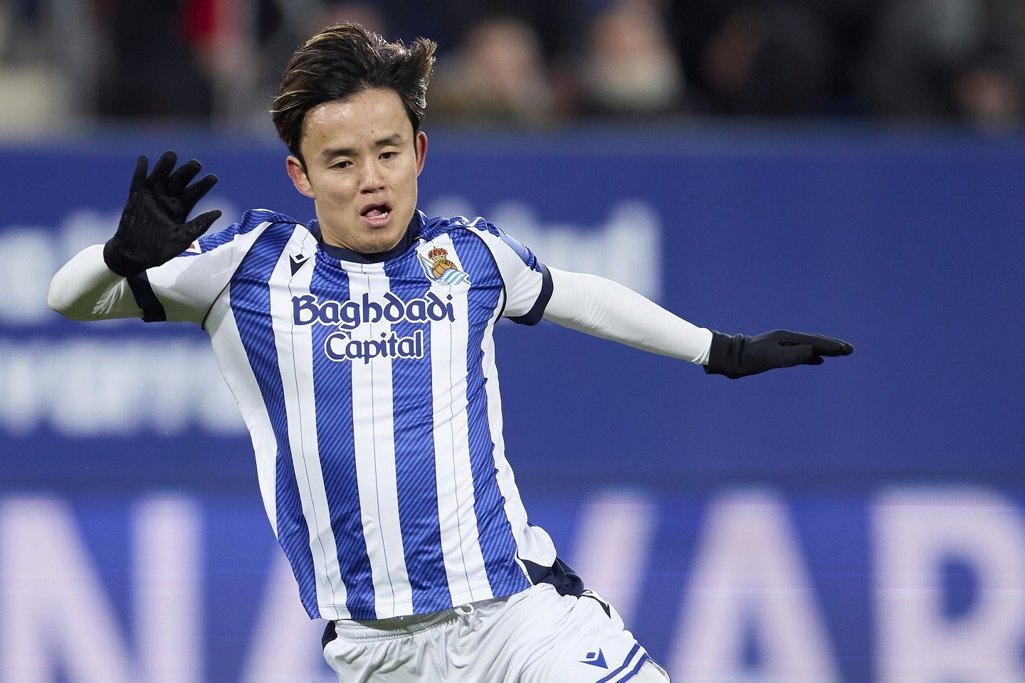 ソシエダではレギュラーの座が危うくなってきた久保。(C)Getty Images