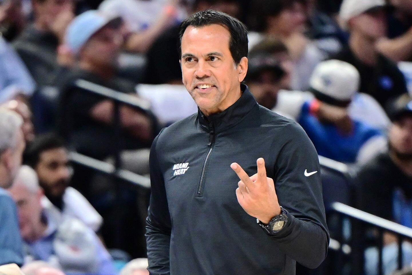 ヒート一筋18年目のスポールストラHCが、通算800勝を飾った。(C)Getty Images