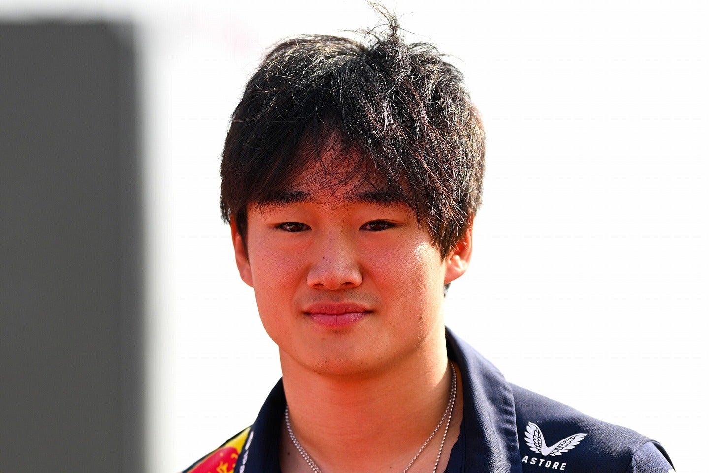 予選セッションで移籍後初めてフェルスタッペンを上回った角田。(C)Getty Images