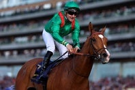 唯一の外国馬カランダガンがJCに参戦する。(C)Getty Images