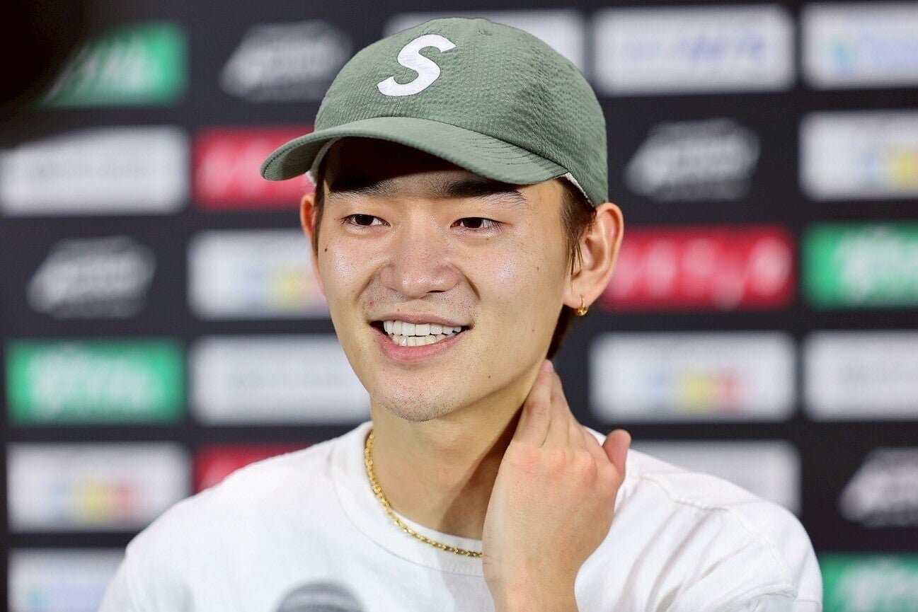 準決勝をトップで突破した白井空良。写真：梅月智史（THE DIGEST写真部）