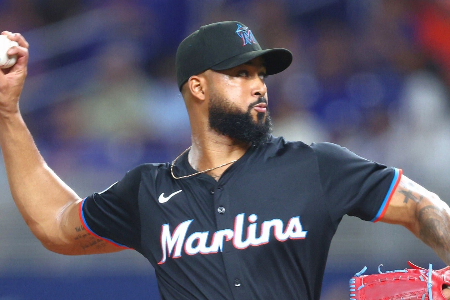 ドジャースへのトレードのアイデアが浮上したアルカンタラ。(C)Getty Images