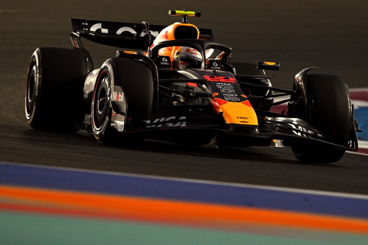 カタールGPで10位入賞を飾った角田。(C) Getty Images