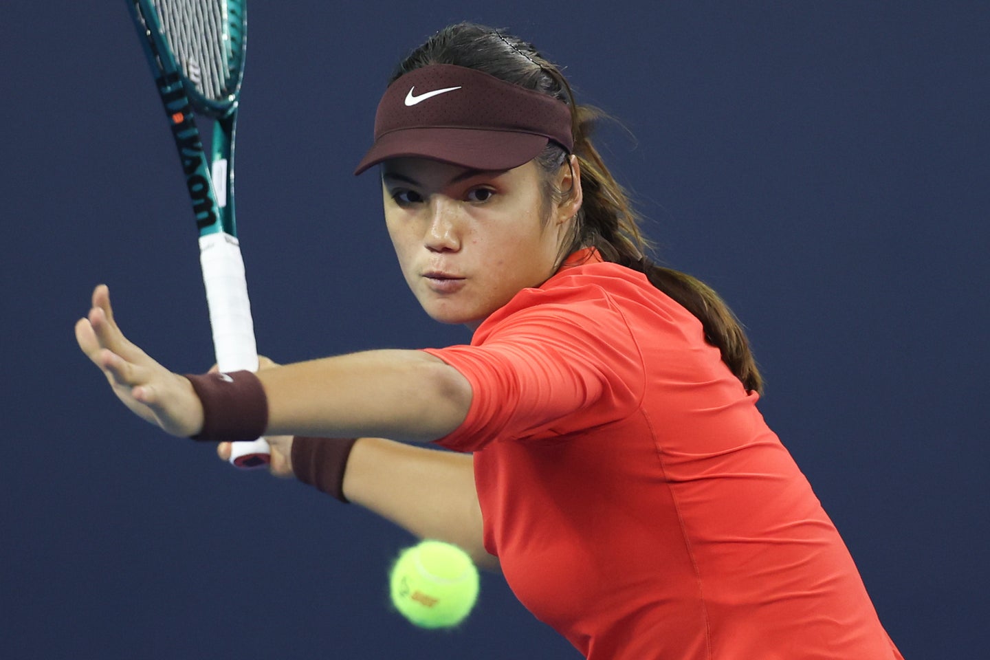 過密化するツアースケジュールに不満を示す選手が多い中、ラドゥカヌは文句を言わない方が「若い世代への良い手本になる」と語る。(C)Getty Images