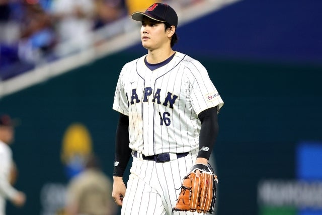 前回のWBCでは投打二刀流で大活躍した大谷。(C)Getty Images