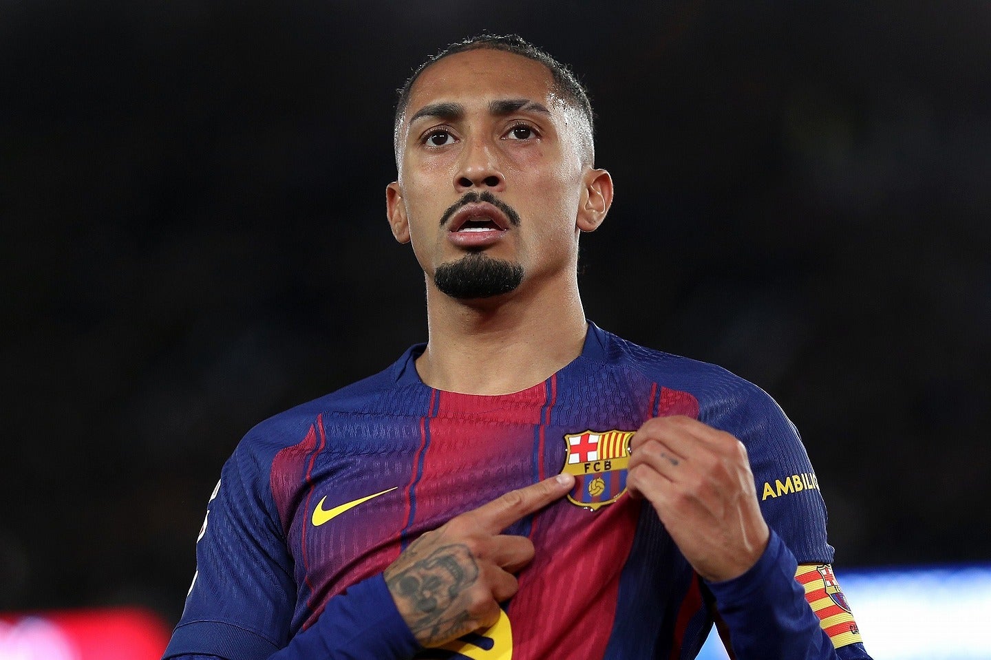 怪我から復帰し、さっそく結果を出したラフィーニャ。チームに不可欠な存在だ。(C)Getty Images