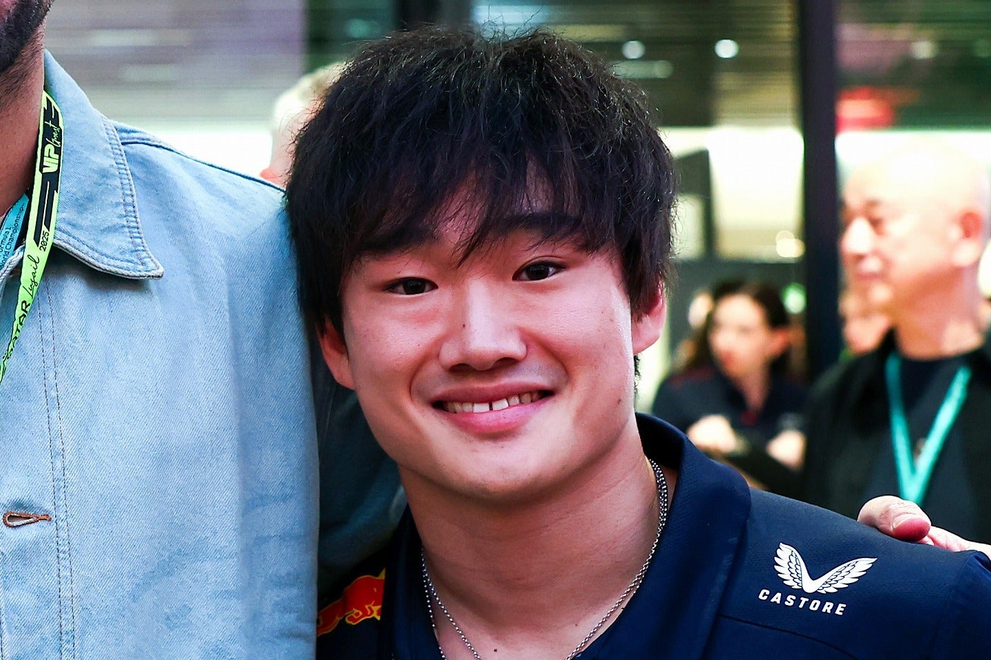 来季のレギュラーシートを確保できなかった角田。ビルヌーブ氏から励ましの言葉があった。(C)Getty Images