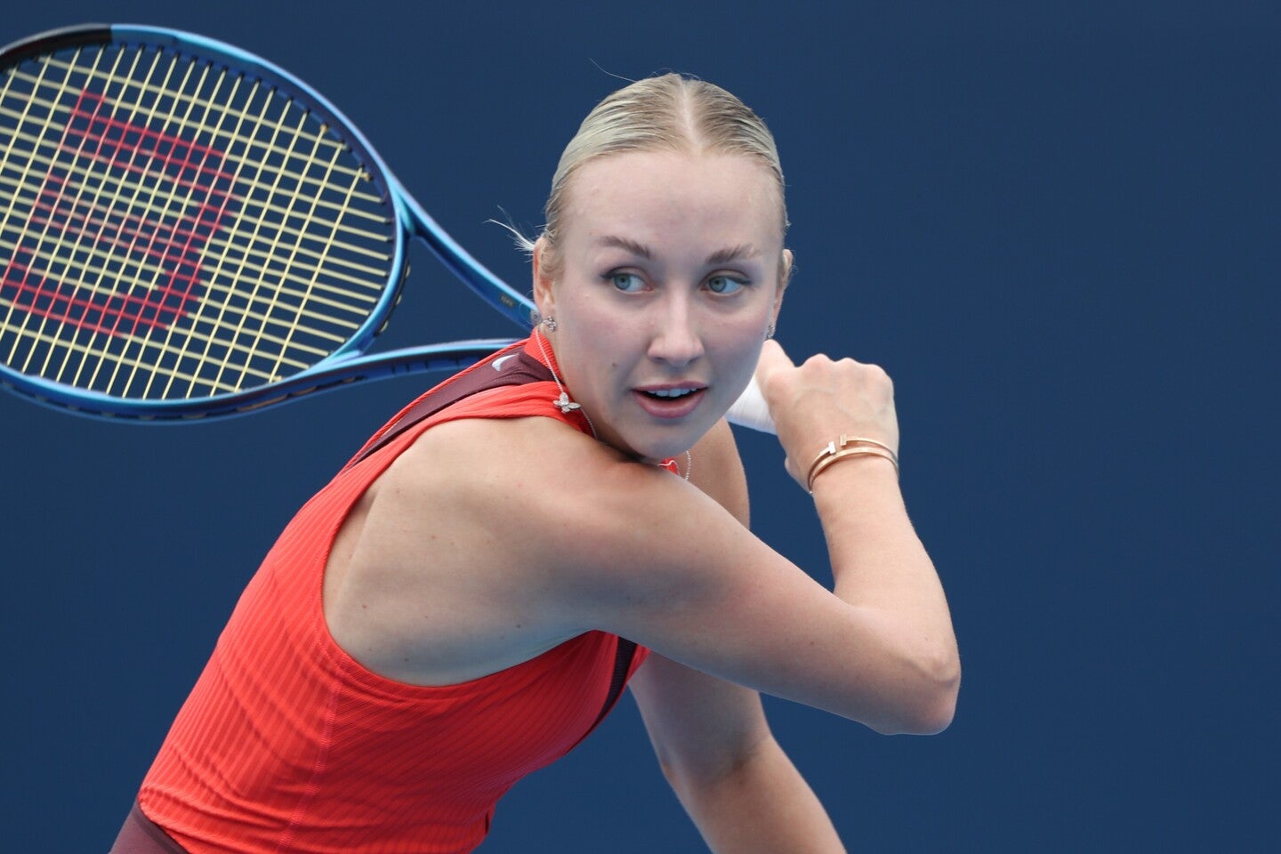 ロシアからの国籍変更を発表したポタポワ。来季はオーストリア人選手としての新たなキャリアが始まる。（C）Getty Images