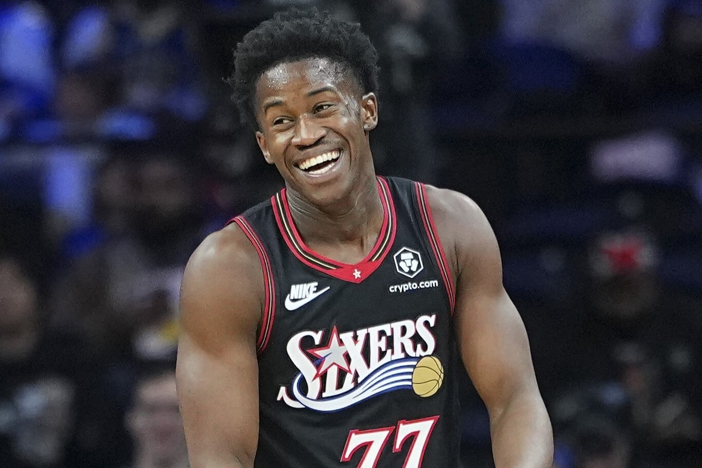 新人エッジコムの逆転プットバックで、シクサーズが１点差の熱戦を制した。(C)Getty Images