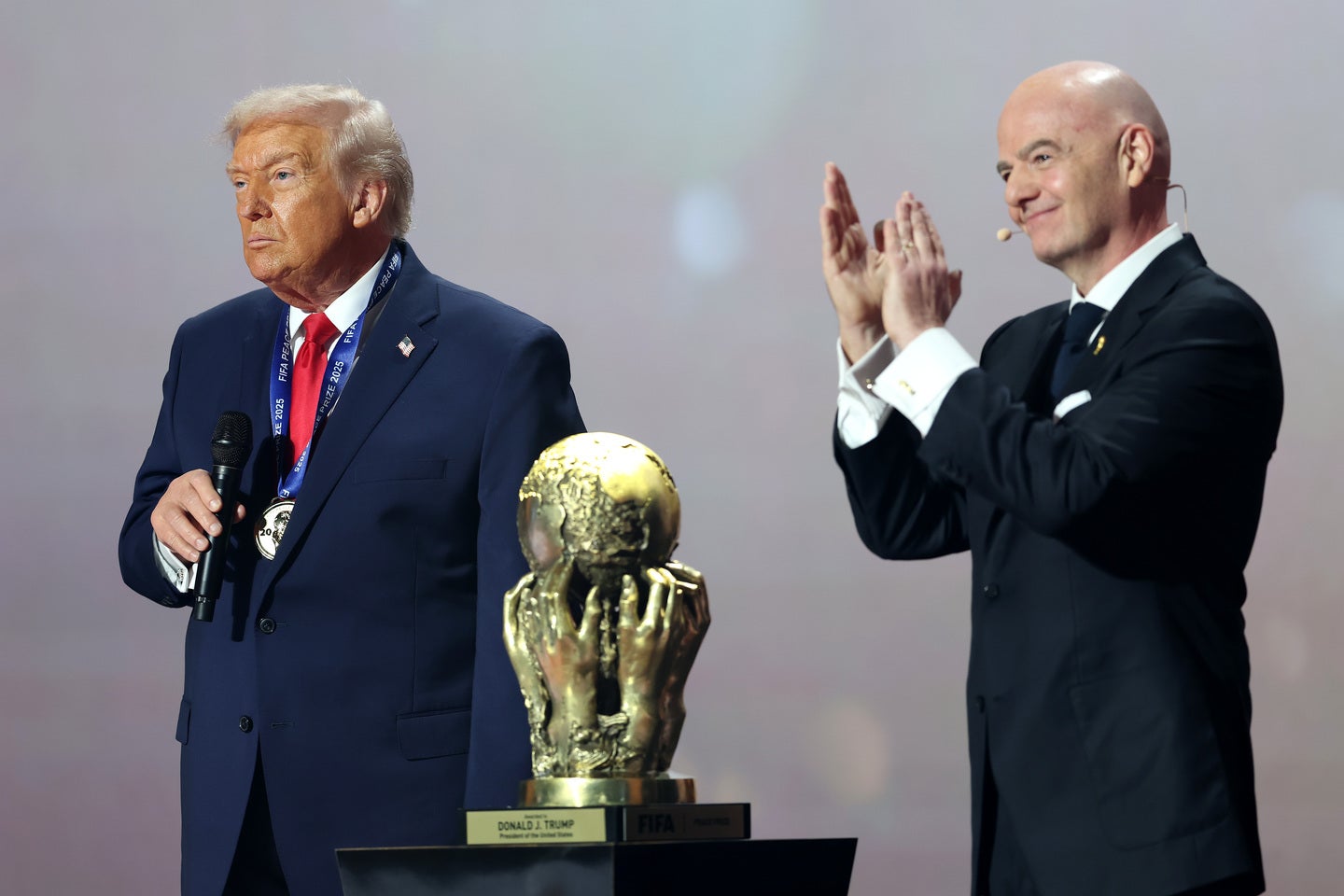 FIFA北中米W杯2026のGS組分け抽選会が米国の首都・ワシントンD.C.で行なわれている。(C)Getty Images