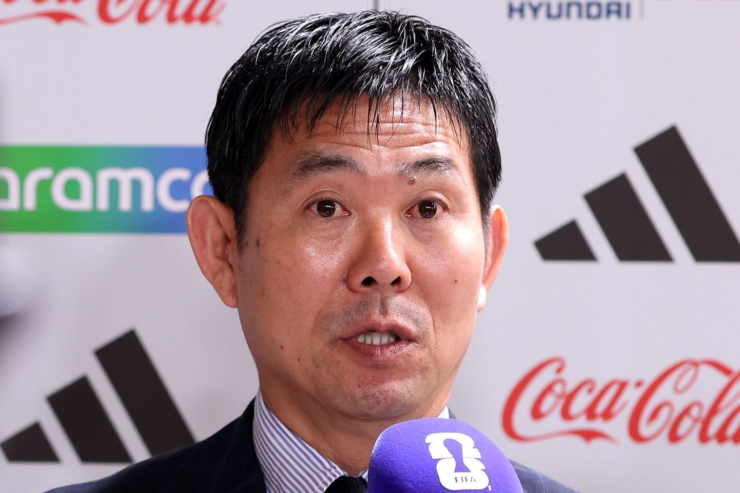 森保一監督が率いる日本はオランダらと同組に入った。(C) Getty Images