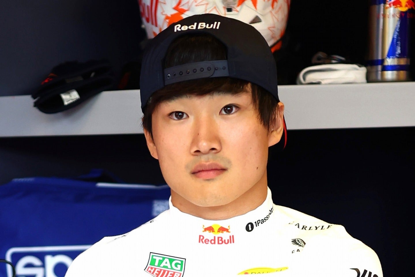 フェルスタッペンのポールポジション獲得に貢献した角田。決勝でもチームプレーを見せられるか。(C)Getty Images