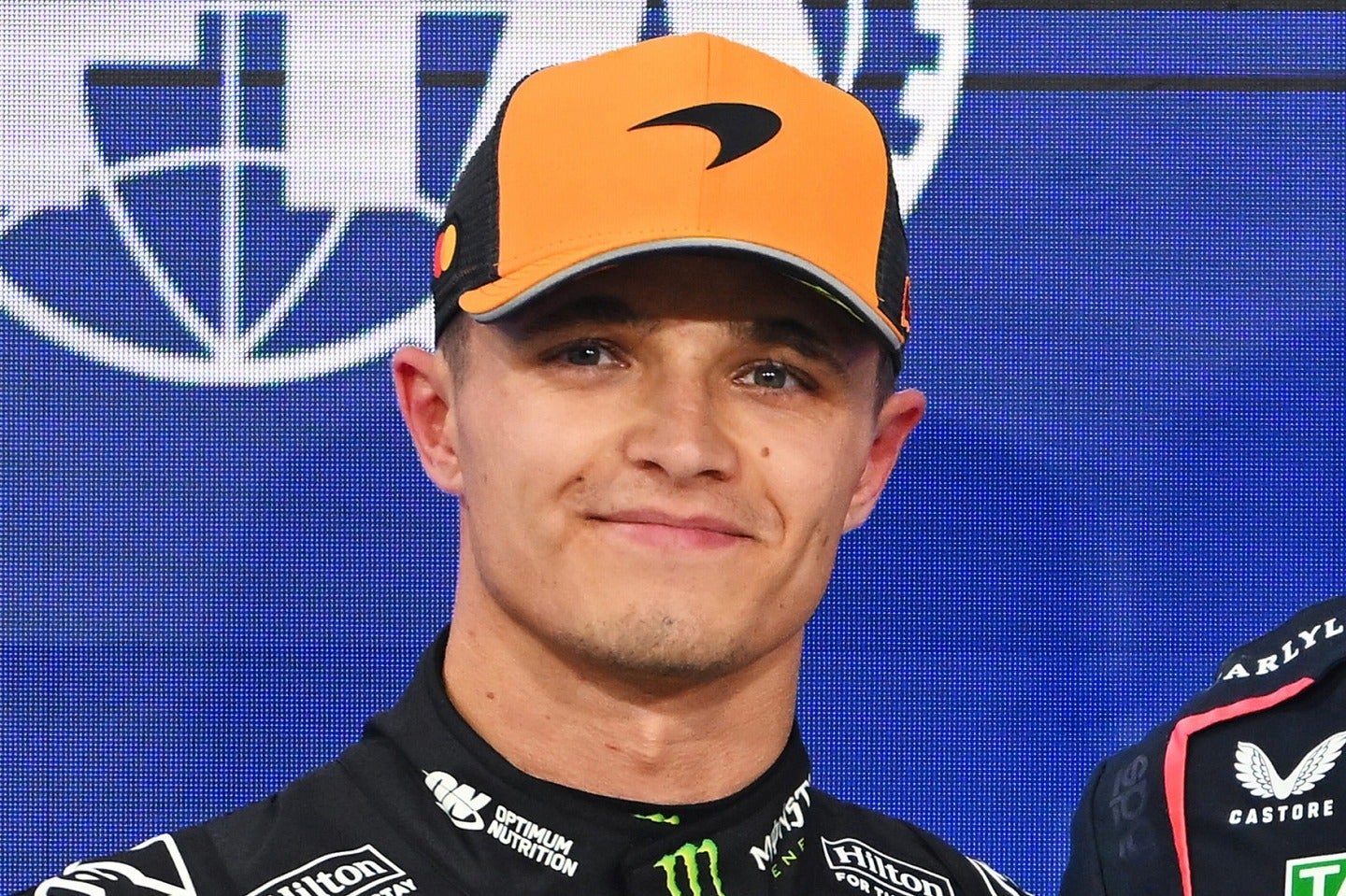 自身初の世界王者の座を獲得したノリス。(C)Getty Images