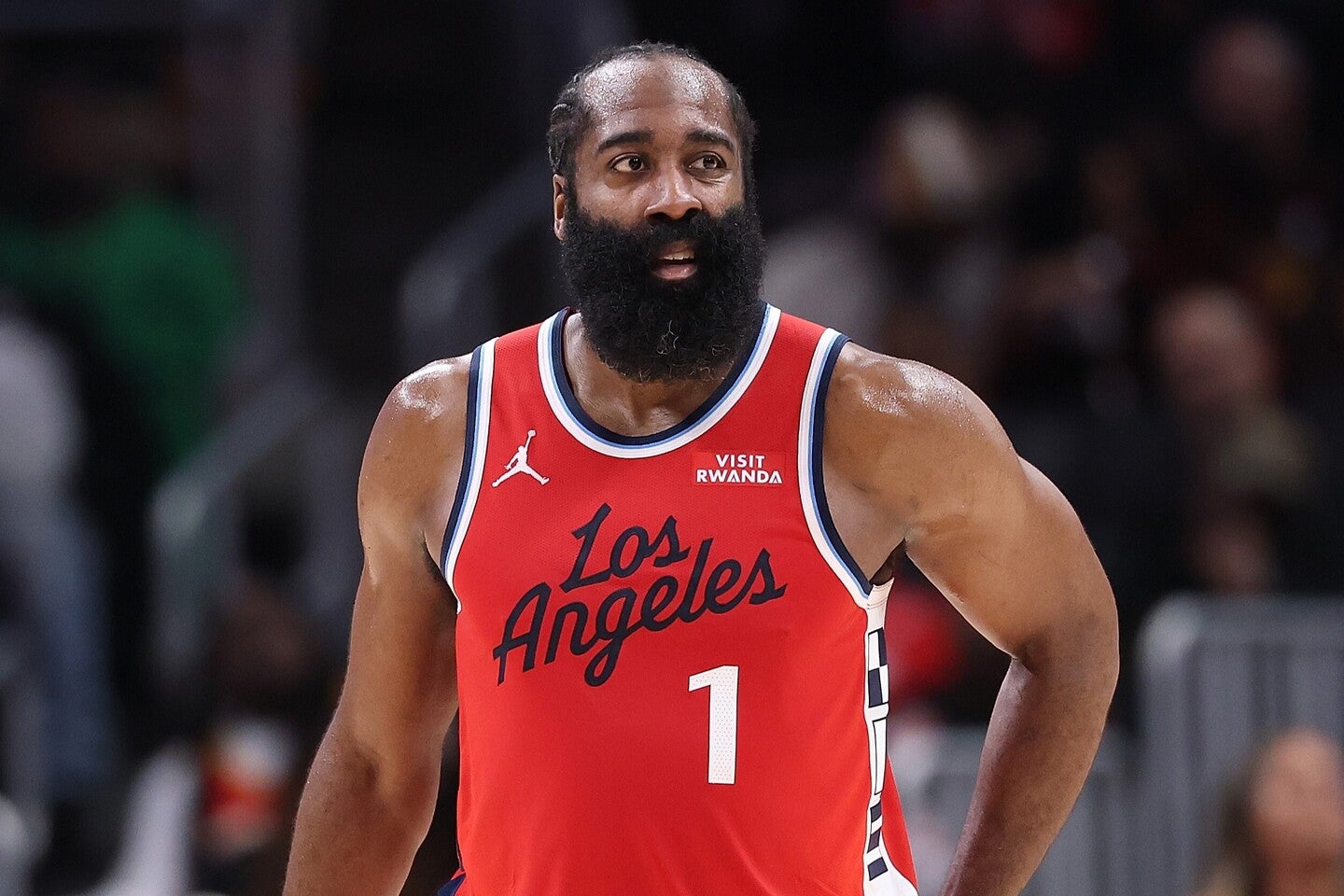 ハーデンが通算得点で歴代トップ10入りを果たした。(C)Getty Images