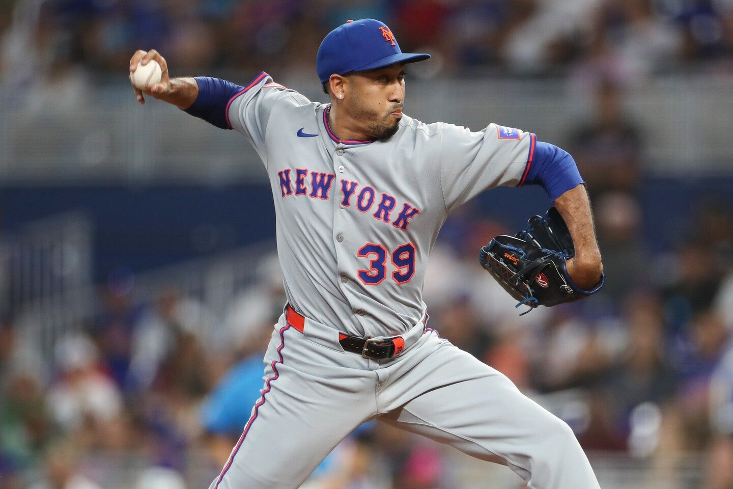 ドジャースはメッツからFAとなった守護神ディアズと電撃契約を交わした。(C)Getty Images