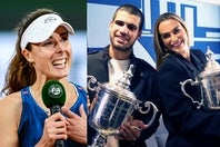 BJK杯フランス監督のコルネ（左写真）は、テニスに打ち込みつつ人生も楽しもうとするアルカラスとサバレンカ（右写真）の姿勢を、“新しいプロ選手像”として高く評価する。(C)Getty Images